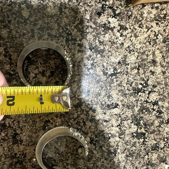 Alexis Bittar hoops lucite - Picture 4 of 4